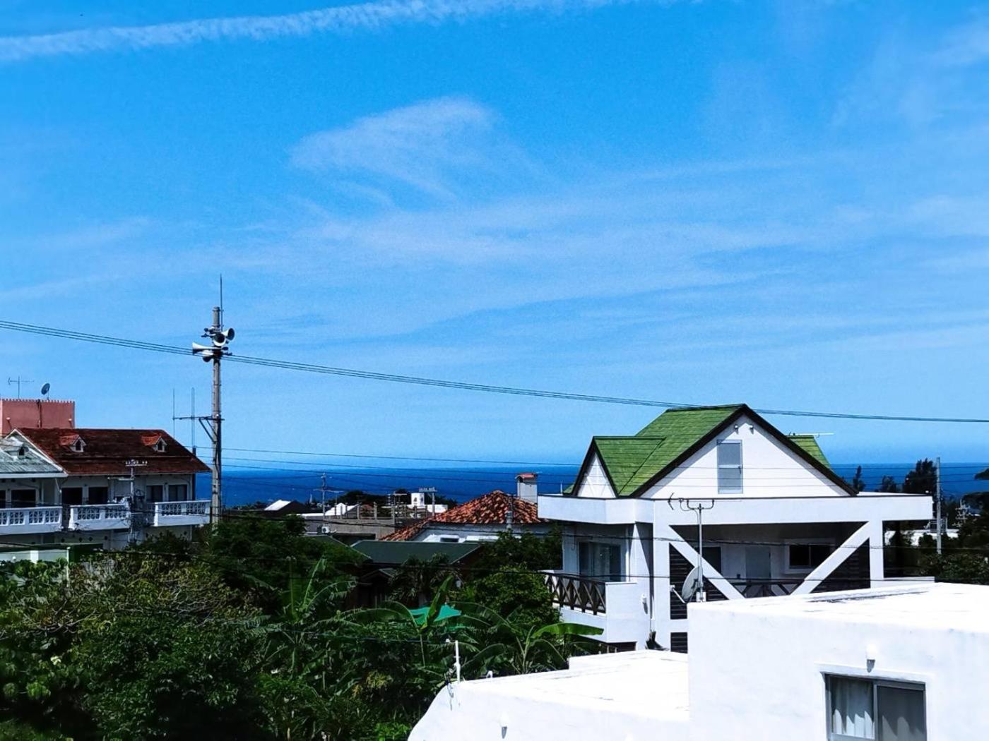 Cottage Blue Onna Ngoại thất bức ảnh